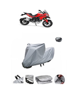 Ducati Multistrada 1200S  Su Geçirmez Motosiklet Brandası ARKA ÇANTA UYUMLU