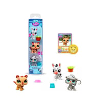 Littlest Pet Shop Seri 2 Zebra - Maymun Ve Aslan Lps Minişler 3'Lü Figür Seti