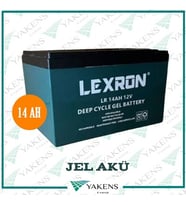 14 Amper Jel Akü Lexron