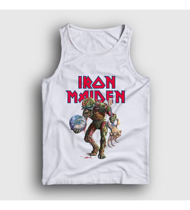 Presmono Unisex Beyaz World Iron Maiden Atlet 87337tt