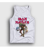 Presmono Unisex Beyaz World Iron Maiden Atlet 87337tt