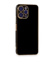 Xiaomi Poco M6 Pro 5g Kılıf Volet Silikon - Siyah