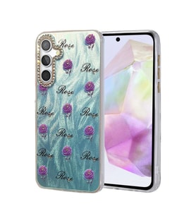 Samsung Galaxy A35 5g Kılıf Blade Aynalı Desenli Kapak - Desen 9