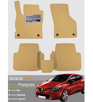 RENAULT CLİO 4 (2012-2019) Uyumlu EVA Paspas Tam Set–Araca Özel,Oto Paspas