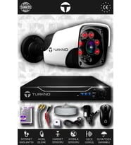 TURKNO 1 Kameralı Pania 1 Dış Kamera Set HDD'siz Full HD Gece Görüşlü Güvenlik Kamerası Sistemi