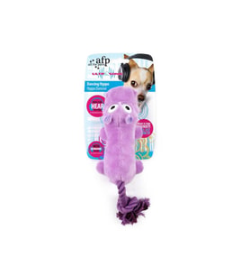 AFP Köpek Oyuncağı Ultrasonik Hippo 36x12x8,6 cm