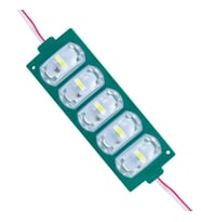 12 Volt 4 Watt Yeşil 3030 10 X 53.8 Mm Ip65 260 – 280 Lümen 180 Derece Modül Led