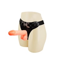 ETSMagaza Belden Bağlamalı İçi Dolu Strapon Penis 18,2cm
