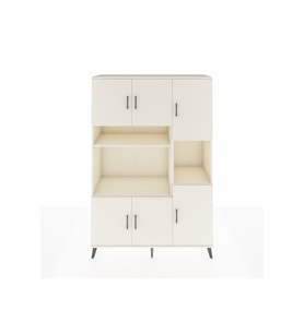 Hyperion Gardrop 9 Raflı 6 Kapaklı 132x44x195 Aytaşı-Aytaşı