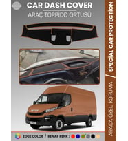 IVECO DAILY (2014-2019) Torpido Örtüsü Panel Torpido Koruma Araca Özel Tam Uyum Kaymaz Kolay Montaj