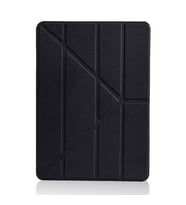 Apple iPad 10.2 2021 (9.Nesil) Kılıf Kalem Bölmeli Standlı Smart Cover (Siyah)