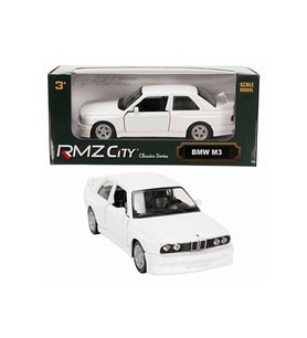Rmz City 1:32 Alman Klasikleri Serisi Die Cast Çek Bırak Model Araba - Beyaz Bmw M3