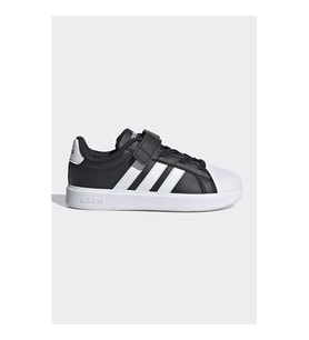 Adidas Siyah - Beyaz Unisex Çocuk Sneaker Jq8593