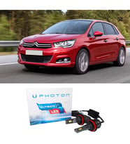 Citroen C4 Led Xenon Kısa Far Ampulü H7 Ultimate Yeni Seri Beyaz 2004-2012