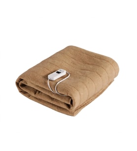 AKILLIELMA TERMAL ELEKTRİKLİ BATTANİYE ÇİFT KİŞİ 120X160CM KAHVERENGİ