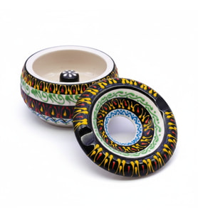 DETAYLI EL İŞLEMESİ, KAPAKLI, ÇİNİ MİNİ KÜLLÜKLER, KOKU SAKLAR, 3 FARKLI MODEL, 8 CM ÇAPINDA