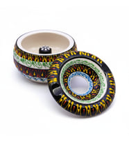 DETAYLI EL İŞLEMESİ, KAPAKLI, ÇİNİ MİNİ KÜLLÜKLER, KOKU SAKLAR, 3 FARKLI MODEL, 8 CM ÇAPINDA