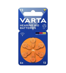 Varta 13 Numara Kulaklık İşitme Cihazı Pili (6 Lı Paket)