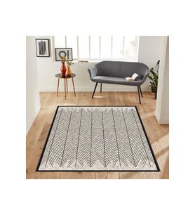 Rovigo Home Dijital Baskı Yıkanabilir Kaymaz Taban Salon Halısı RVG1846-SM374 (Bej)