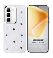 Microsonic Infinix Hot 50 Pro 4G Kılıf PrettyCharm Star (Gri)
