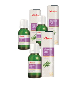 3 Kutu Biberiye Yağı 20 ml Içilebilir Doğal Bitkisel Uçucu Yağ Biberiye Yağ