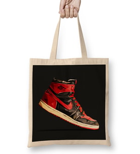 Sneaker Air Jordan 1 Bez Çanta Uzun Saplı