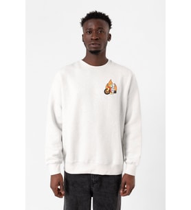 Casper The Friendly Ghost Life Goal Beyaz Erkek 2ip Sweatshirt
