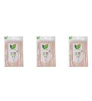 Roll-Up Doğaya Dönüş Ekolojik Doğal Doğa Dostu %100 Ahşap Bıçak - 16 Cm. - 50'li 3 Paket
