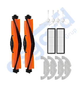 XİAOMİ MOP 2 ULTRA – X10 Uyumlu 2 Ana Fırça 4 Yan Fırça 2 Filtre 4 Mop PKT-iasgf0001302