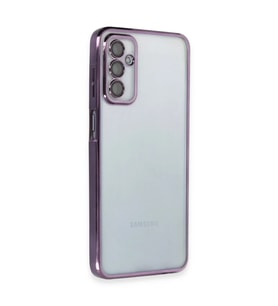 Samsung Galaxy M23 Kılıf Razer Lensli Silikon - Mor