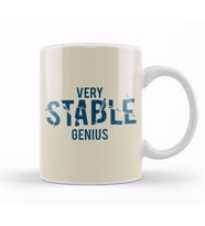 Trump Very Stable Genius Kupa Bardak Porselen
