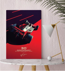 BK Gift Formula 1 Tasarımlı Kanvas Tablo-6