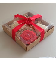 hediyelik 4 lü mum set