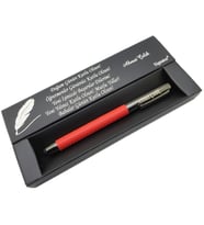 Signator® C567 Titanyum Kırmızı Roller Kalem  İsme Özel Kalem  Hediyelik Kalem (Karışık)