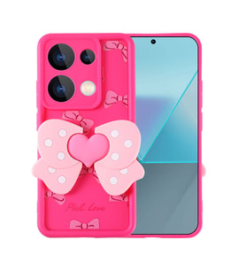 Xiaomi Redmi Note 13 Pro 4G Uyumlu Kılıf Kamera Korumalı Figür Tasarımlı Zore Kapya Kapak