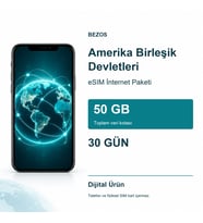Amerika Birleşik Devletleri eSIM İnternet Paketi 50 GB 30 Gün