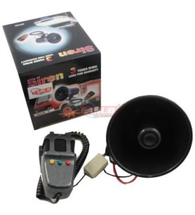 Carub Siren 12V 3 Sesli Elktrnk Mikrofon Krbn