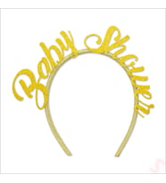 Baby Shower Taç - Altın