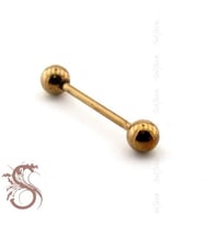 TOP UÇLU VÜCUT PİERCİNG 25 MM GOLD TONE KULAK P356