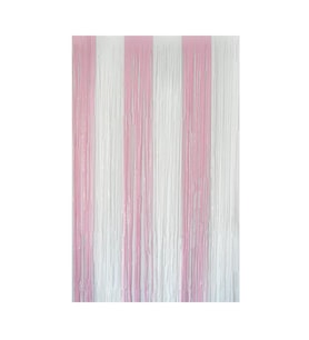 Sedef Pembe Beyaz Arka Fon Süs 100x200 cm