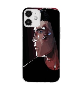 Iphone 12 Uyumlu Punisher Tasarımlı Şeffaf Telefon Kılıfı