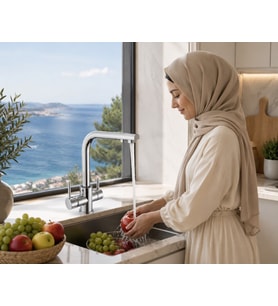 Keti Arıtma Çıkışlı Evye Bataryası Acar 14.01.304