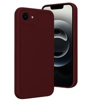 Newface Apple iPhone 16E Kılıf Viera Silikon - Bordo