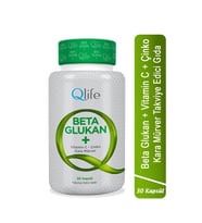 Beta Glukan - C Vitamini ve Çinko ve Kara Mürver 30 Kapsül
