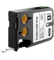 DYMO 1868806 XTL Esnek Naylon Kablo Etiketi,12 mmx5,5 m,Byz-Syh