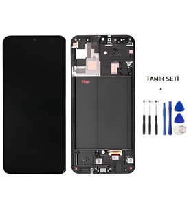 Samsung Galaxy A50 - SM-A505 Uyumlu Lcd Ekran Dokunmatik Servis Lcd ÇITALI + TAMİR SETİ