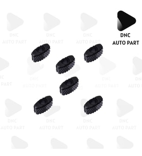 Renault Megane 2, Scenic 2 için Sunroof Bademi Tıkırtı Giderme 6 lı set (Siyah)