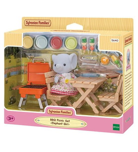 Sylvanian Families BBQ Piknik Seti -Fil Kız- 5640