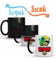 Brawl Stars Leon 004 Sihirli Kupa Bardak Porselen