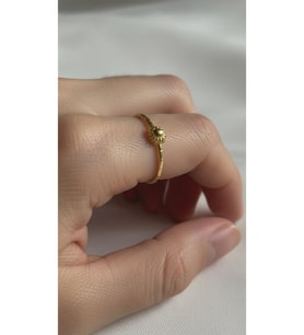 Luxury Güneş Yüzük 925 Ayar